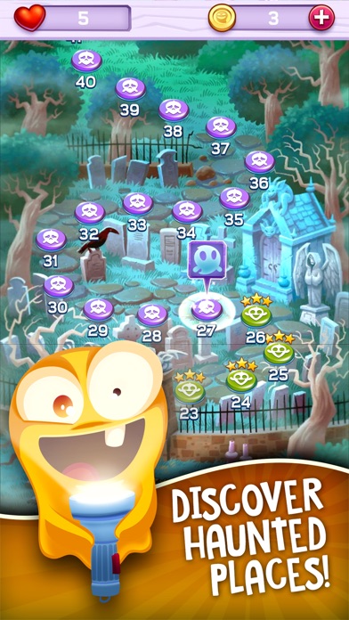 HAPPY GHOSTS 1.1.0 IOS GAME GIẢI TRÍ HAPPY GHOSTS 1.1.0 IOS