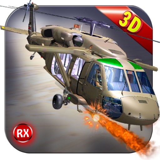 Helicopter Gunship Air Battle - Infinite Chaos Combat Sky Hunter iOS App