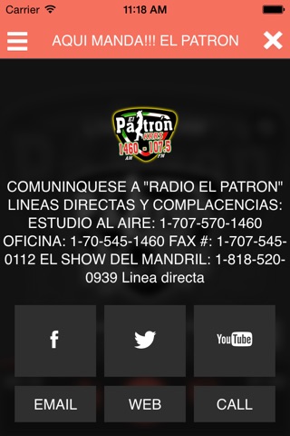 El Patron Radio screenshot 3