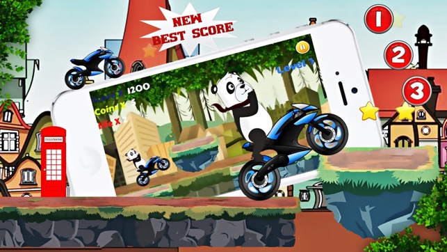 Panda Motorcycle(圖2)-速報App