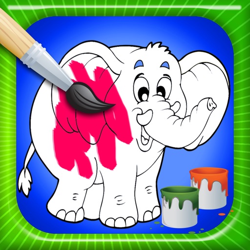 Animal Coloring Pages iOS App