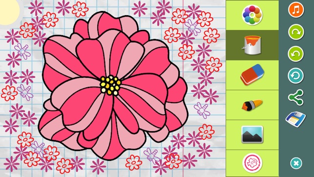 Flowers Coloring Pages(圖1)-速報App