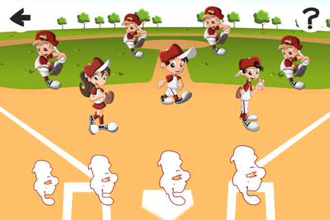 Baby Puzzle: Base-ball Kids Game for Small Children. Sort-ing Objects by size screenshot 3