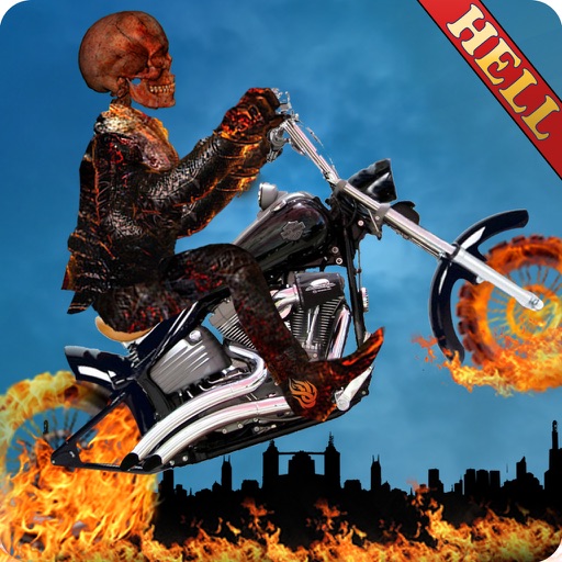 Dead-man Hell Rider  : Moto-x Bike Stunts Ghost Edition