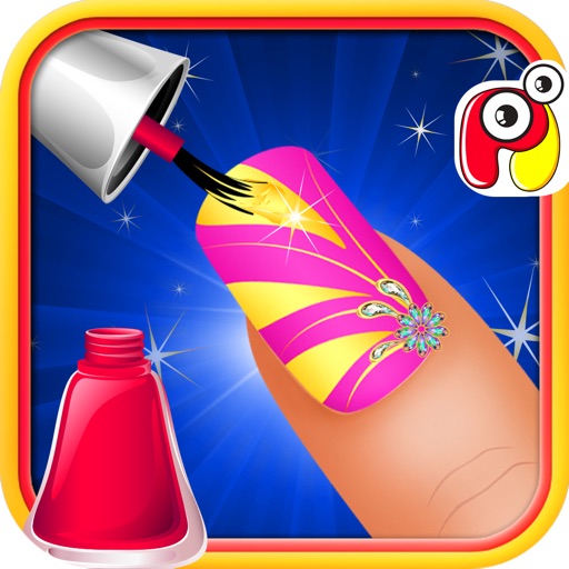 Nail Art Dress up Salon - Free Casual Manicure Spa and Beauty Salon game for kids, teens and girls icon