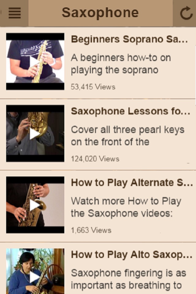 Saxophone Lessons - Learn To Play The Saxophone screenshot 3