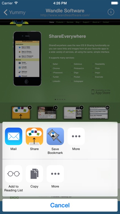 Yummy (for Delicious.com and Pinboard.in) screenshot-4