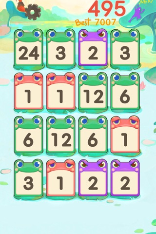 Frog Threes screenshot 3