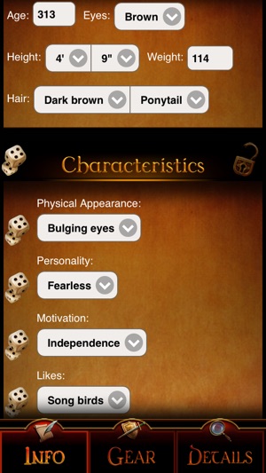 GM Wizard: Character Generator(圖3)-速報App