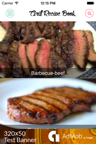 Grill recipes screenshot 2