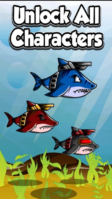 Lazer Shark – Injustice and Evolution Screenshot on iOS
