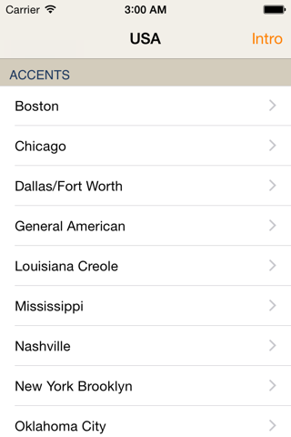 The Real Accent App: USA screenshot 2