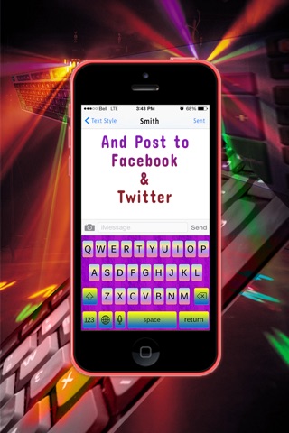 Amazing Keyboard Skins - Color Keyboards for iOS 8 screenshot 2
