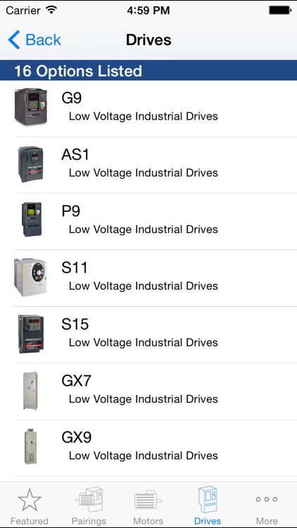 Motor Drive Matrix