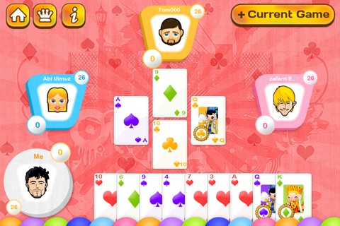 Solitaire Hearts Multiplayer screenshot 2