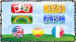 Game screenshot LinguiMind ABC's, Numbers, Colors, Letter Flash Cards, in English, Spanish + French mod apk