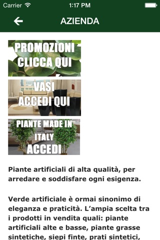 3f piante artificiali screenshot 3