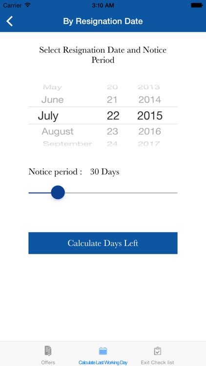 Notice Period screenshot-3