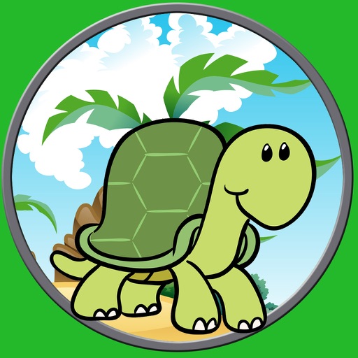 beautiful turtle for kids - no ads icon