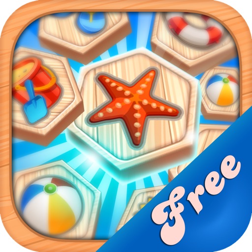 Summertime VaCay Match Three - A Super Fun in the Sun Match Game! (Free) iOS App