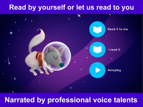 Laika, the Little Astronaut Dog – Interactive Storybook for Children screenshot 2