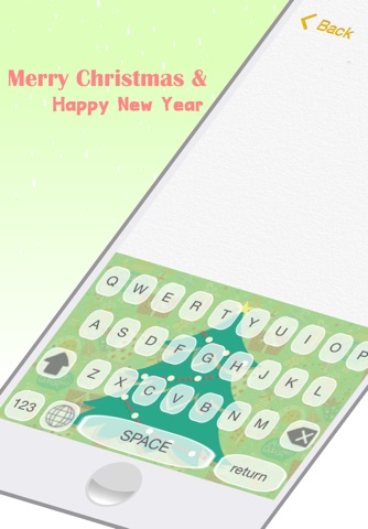 Merry Christmas & Happy New Year Keyboard Themes – Keyboard cute design for New Year Eve 2015 screenshot 4