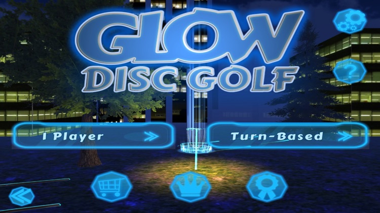 Glow Disc Golf