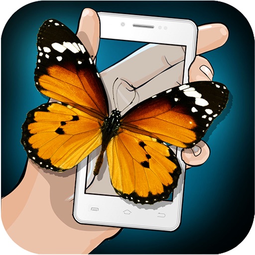 Butterfly Hand Funny Joke iOS App