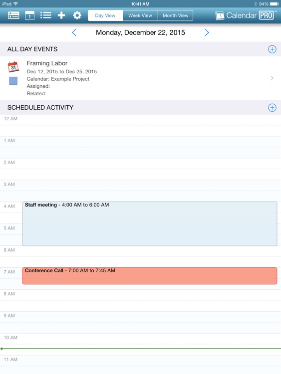 OnSite Calendar Pro