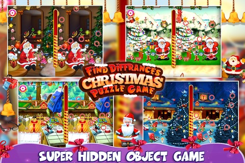 Find Differences Christmas Puzzle screenshot 3