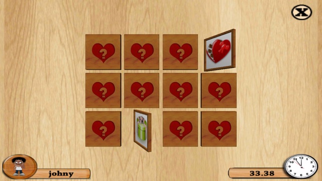 `` 3D Matching Valentine Cards - Train y