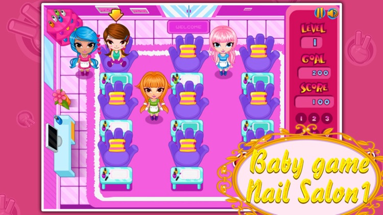 Baby game-Nail Salon1 screenshot-3