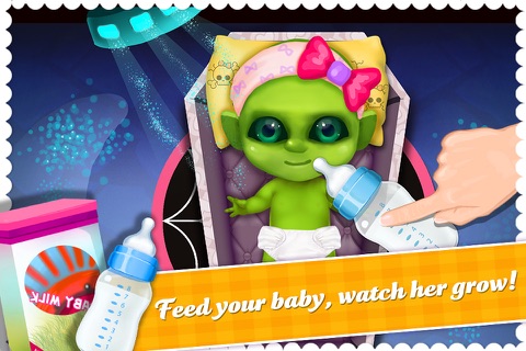 Mommy's Cute Newborn Alien Baby - Space Family Love & Care screenshot 3