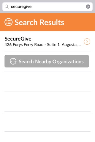 SecureGive Mobile screenshot 3