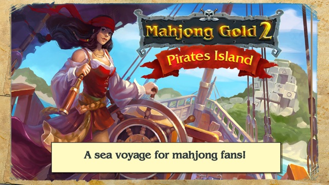 Mahjong Gold 2 Pirates Island Solitaire 