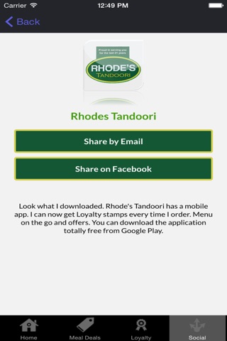 Rhodes Tandoori screenshot 4