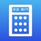 This app Convert a number in Binary, Hex or Decimal format