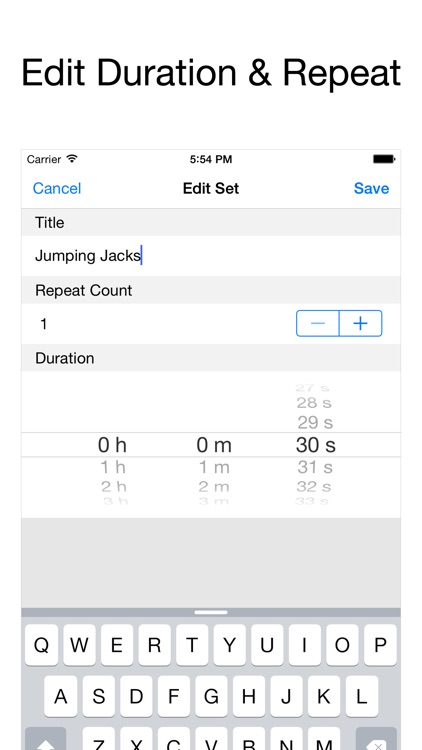 Workouts - Reusable Sequential Countdown Timers