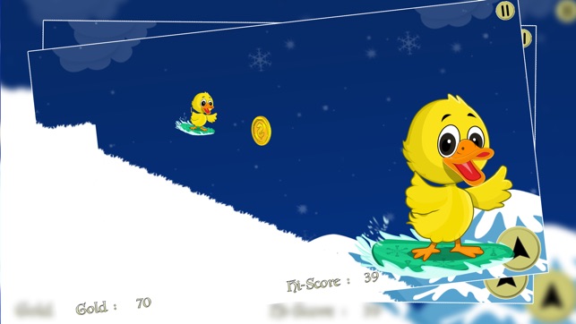 Snowboard Ice Duck : The Winter Cute Animal Fun Fast Race - (圖5)-速報App