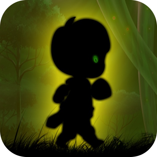 Alien Walk on Green Wonderland : The Dark Forest World Pro Icon