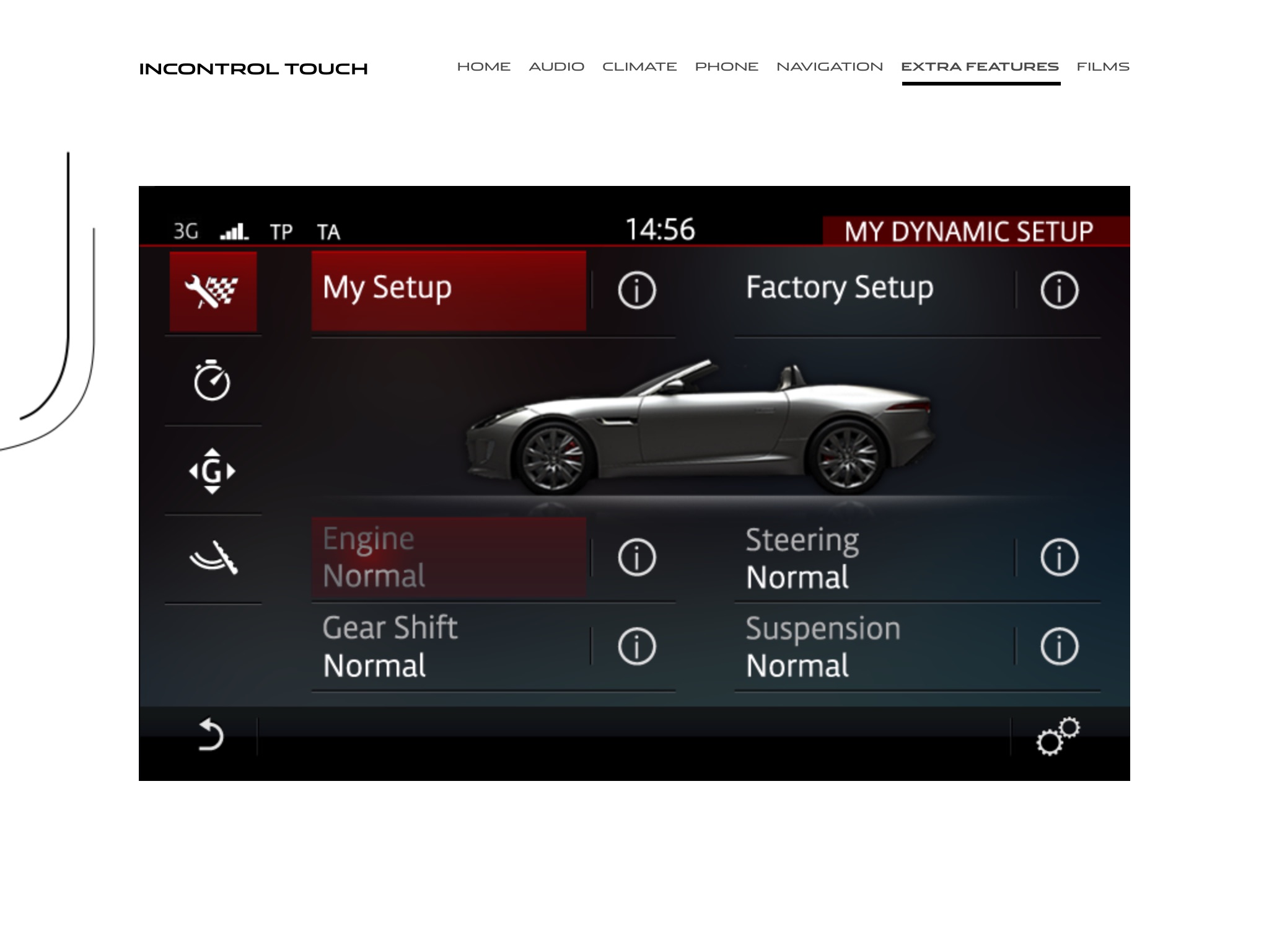 Jaguar InControl Touch Tour screenshot 2