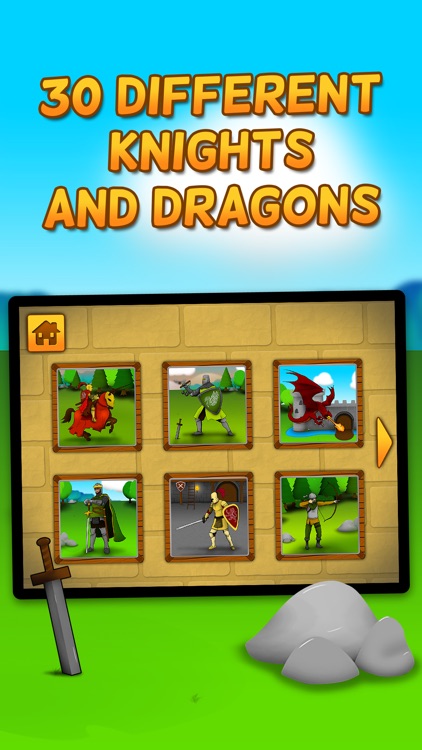 Kids & Play Brave Knights and Dragons Puzzles for Toddlers and Preschoolers
