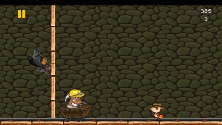 Gold Miner Jack Rush: Ride the Rail to Escape the Pitfall