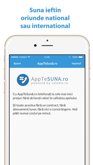 AppTeSună - Apeluri ieftine nationale si internationale(圖1)-速報App