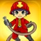 "An exciting firefighter game
