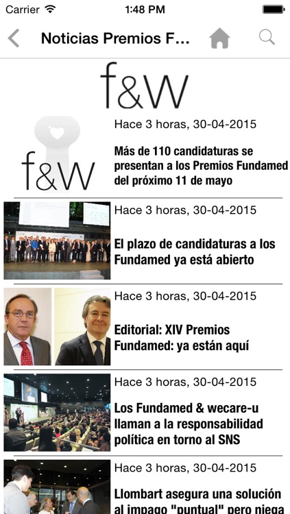 Premios Fundamed screenshot-3