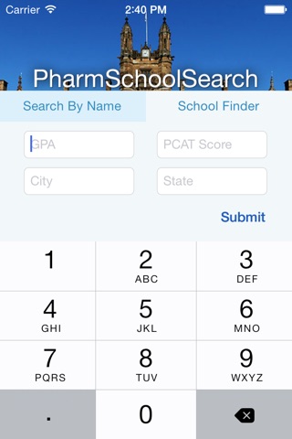 PharmSchoolSearch screenshot 2
