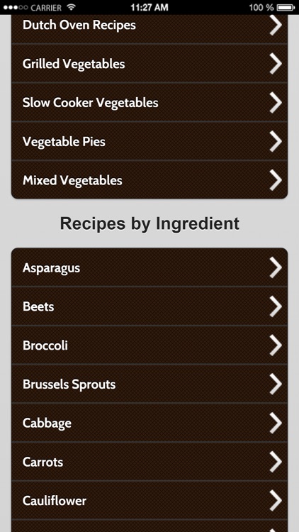 Vegetable Recipes from Flavorful Apps®