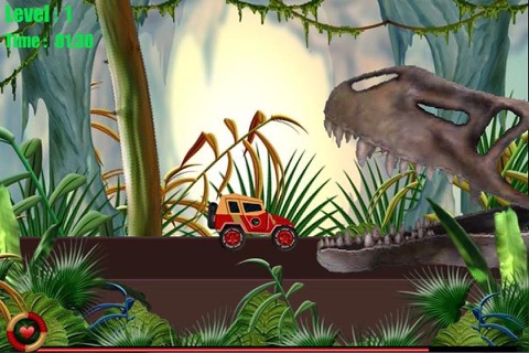 Dino Island Adventure - Monster Jeep Racing screenshot 3