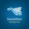 Smoothies Grocery List: A perfect green drinks foods shopping list for weight watchers programs and green smoothies recipes